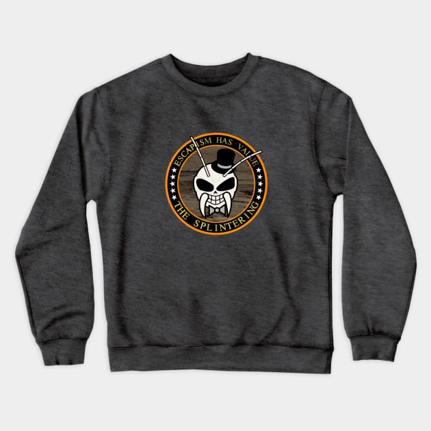 The Splintering Skeleton Chomp Logo Crewneck Sweatshirt by The Splintering